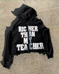 2025 Custom Unisex 330/430 Gsm Heavy Weight Fleece Zipper Boxy Cropped Hoodie Autumn Oversized Eco-Friendly Made