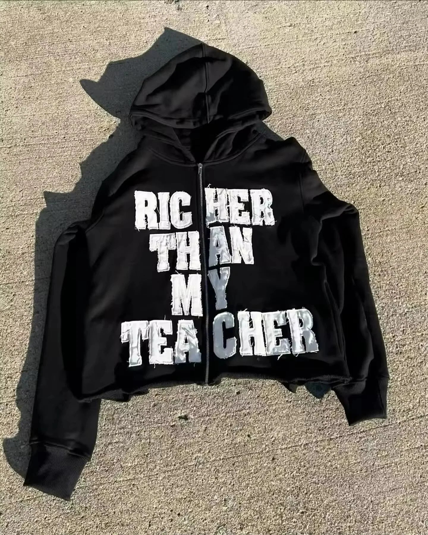 2025 Custom Unisex 330/430 Gsm Heavy Weight Fleece Zipper Boxy Cropped Hoodie Autumn Oversized Eco-Friendly Made