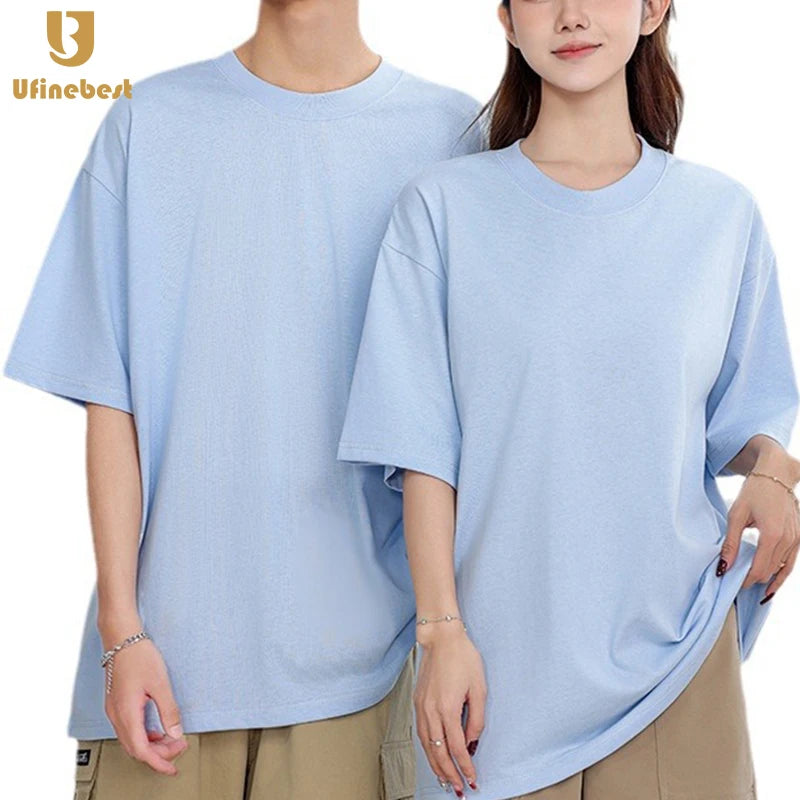 Women's Casual Sports Fitness Gym Yoga T-Shirt & Shorts Cotton Breathable Loose Drop Shoulder Sleeve Custom Logo Compressed Wear