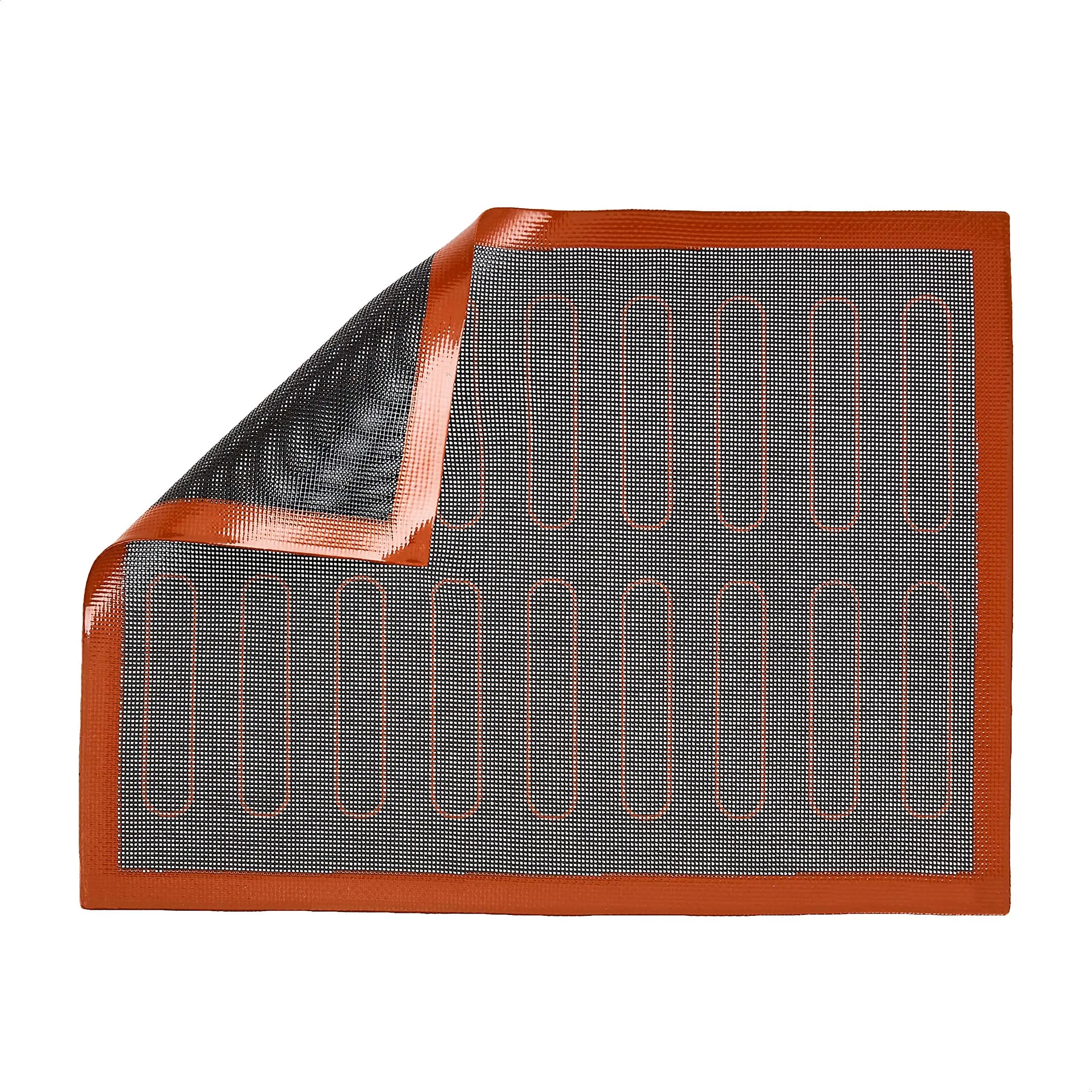 Professional Silicone Bread Baking Mat Non Stick Oven Liner Perforated Steaming Mesh for Half Sheet Size