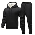 OEM custom logo embroidery printed design mens Casual Running Fitness Hooded Windproof Jacket and Pants set MegaBDM