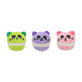 New Design Creative Interactive Plush Pet Toys Cute Mouse Shape Plush Squeaky Cat Chew Toys with Catnip