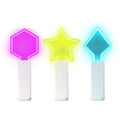 Acrylic LED Light Stick for Concerts & Weddings Graduation & Diwali-Programmable Full RGB Colors RF Control Luminous Flashlight