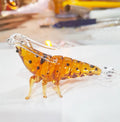 Wholesale Custom Blown Glass Animal Sculpture Colorful Shrimp Prawn Lobster Handcrafted Decor Taiwan Festival Chien Keng MegaBDM