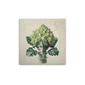 Made In Germany - Home Decor Canvas Picture Romanesco Kitchen Motif - Wall Mural In Cream And Beige - Stretcher Frame Art