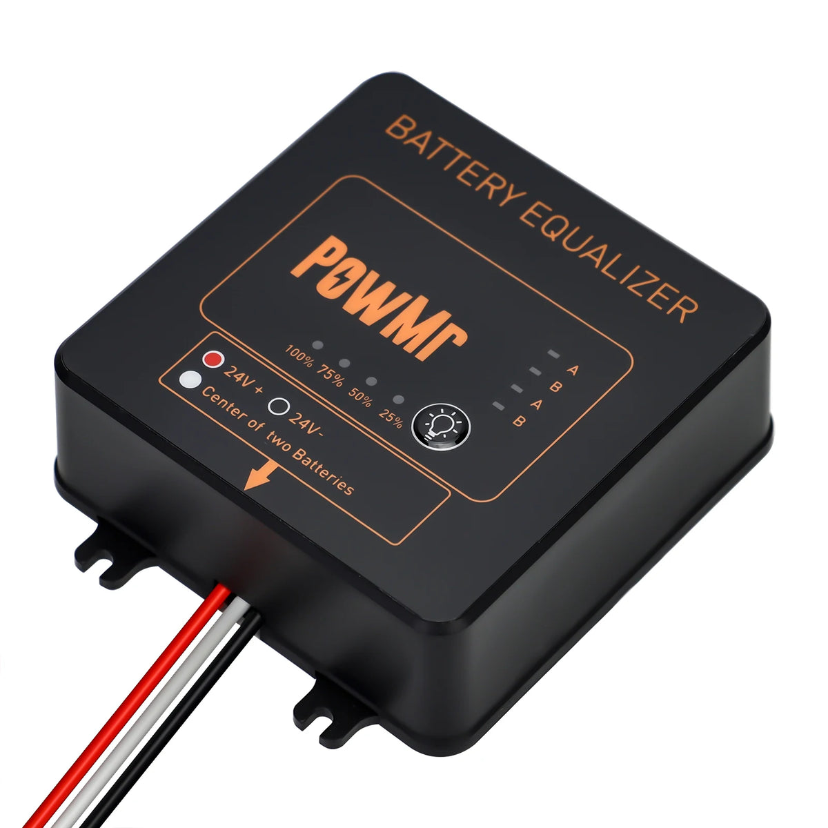 PowMr New Product BE24 Battery Balancer Charger Controller Solar System 24V Battery Equalizer MegaBDM