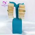 Meizi Jewelry 2024 Luxury 18k Gold Plated Drop Earrings for Women Statement Gold Fashion Jewelry