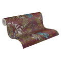 Made in Germany Modern Luxury Non Woven Wallpaper Rolls Floral Red/Yellow/Blue/Brown Contract for Living Room & Gym 1005x053m