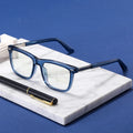 Personalized Trendy Fashion square Glasses Frames Anti-blue Light Glasses Matched with Myopia Glasses TR90 Eyeglasses Frames