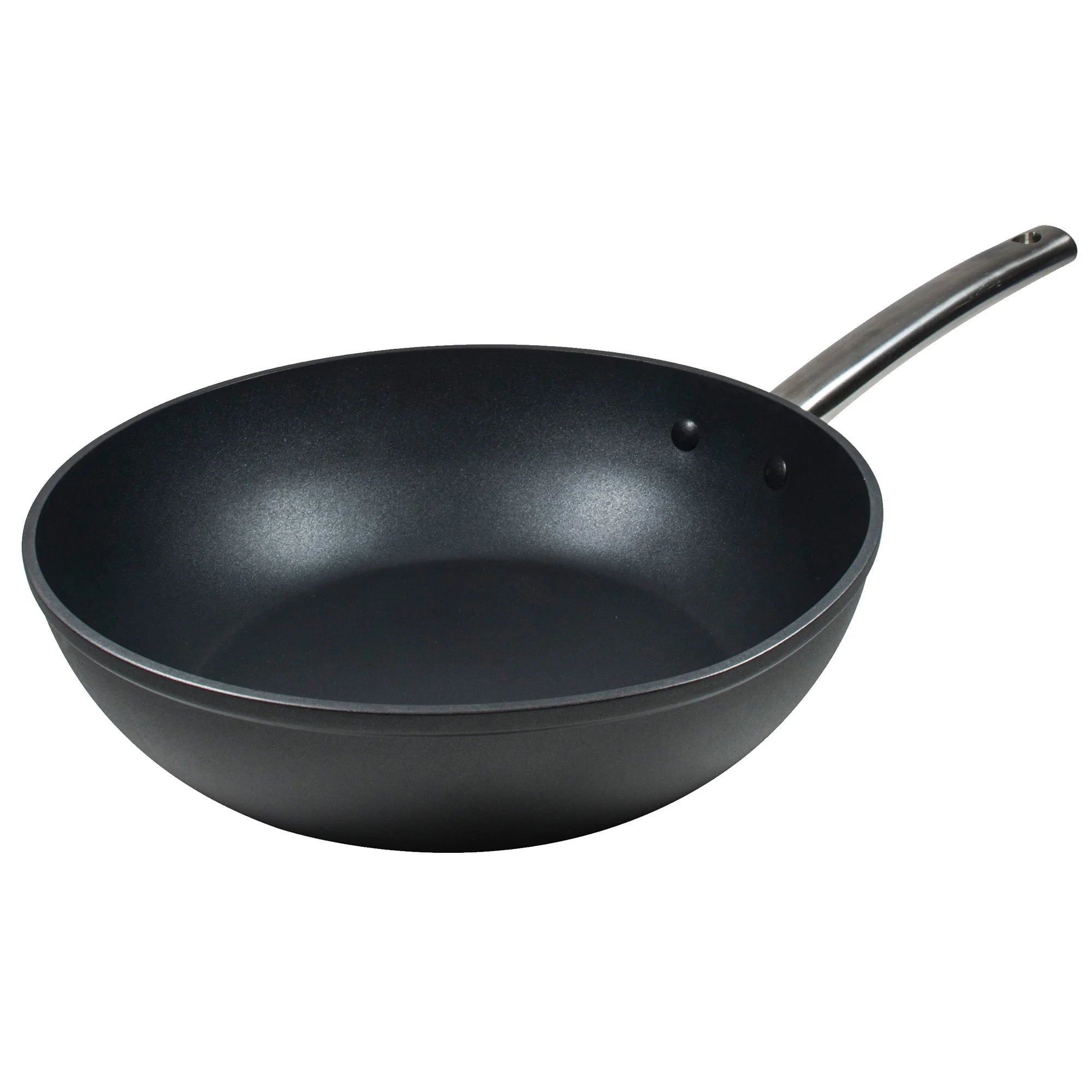 Wok 28x7.2cm in Forged Aluminum FOODIES MasterPRO