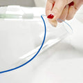 Free Sample Modern PVC Transparent Non-Slip Washable Desk Protector Tablecloth
