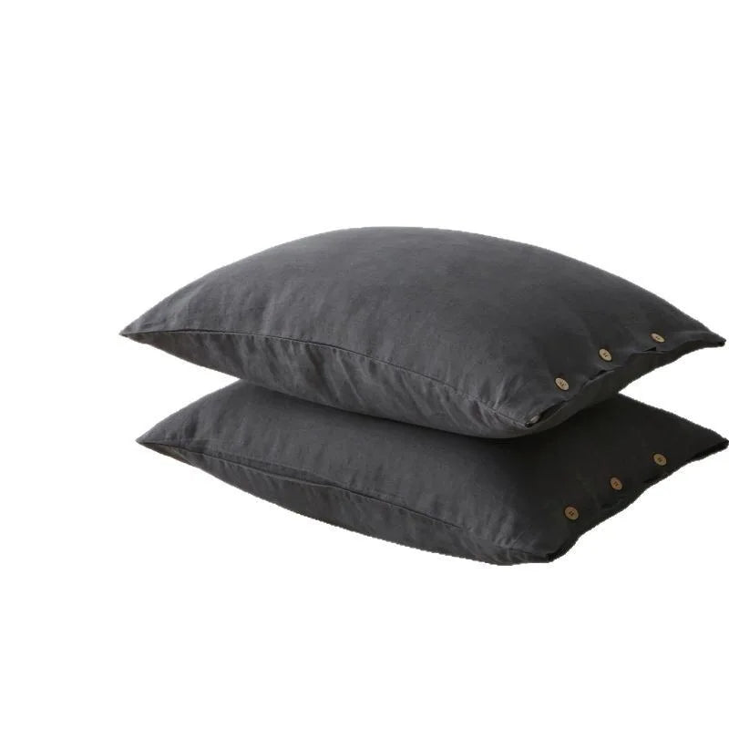 Luxury Soft Belgium Linen Pillow Case 100% French Linen European Flax OEKO Tex100 Pillowcases