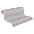 Made in Germany - Luxury Wallpaper rolls Plain Colour Grey Taupe Non Woven Contract Wallpaper Solid Colour - 1005 x 053 m