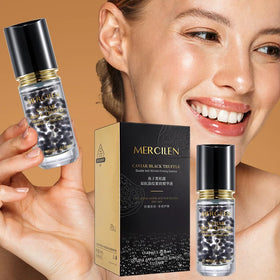 HOT SALES OEM/ODM Caviar Black Truffle Collagen Hyaluronic Acid Double Anti-Wrinkle Anti-Aging Firming Serum