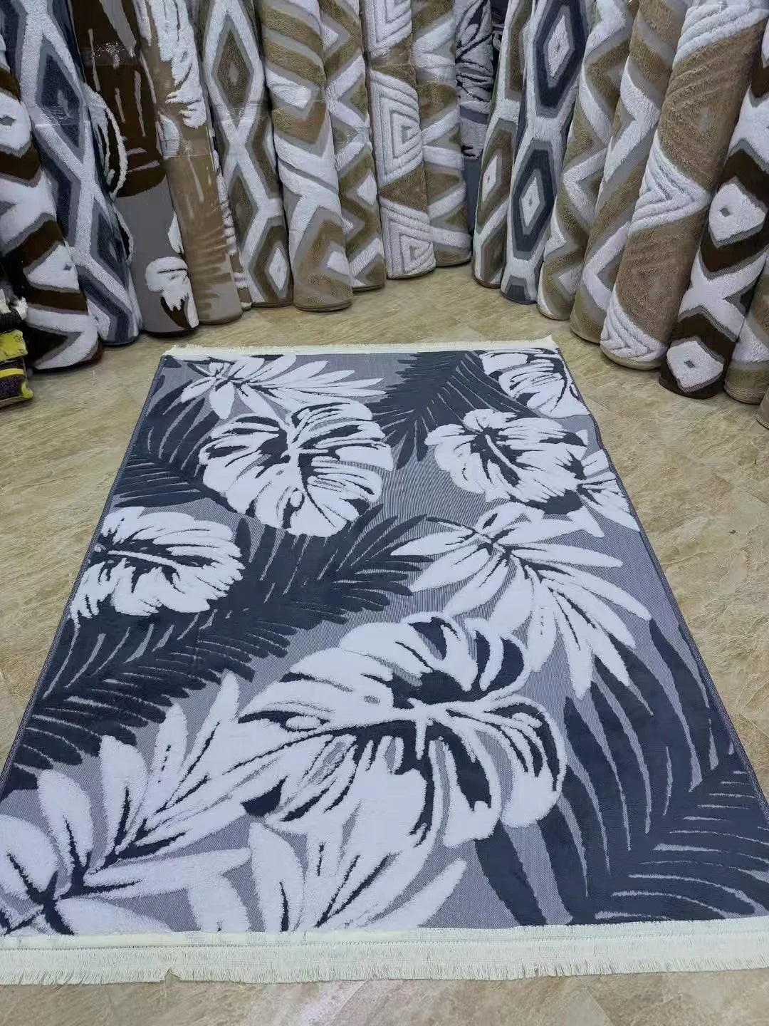 Customized Turkish Carpet Bohemian-style Carpet with Jacquard taffy Carpet Large-sized Slip-resistant Carpet Rugs Living Room