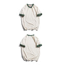 Wholesale Plus Size Breathable Woven Hip Hop Round Neck Polyester Cotton Blank Design Short Sleeve T-shirts for Men