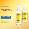 Hot Sale 100ml Spray Bottle Sublimation Coating for Cotton Fabric Pretreatment Liquid