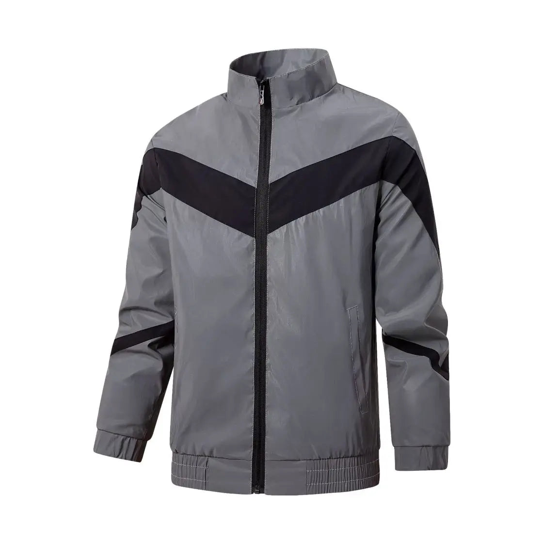 OEM custom logo embroidery printed design Cross-border spring and autumn new casual for men and women thin solid color jackets