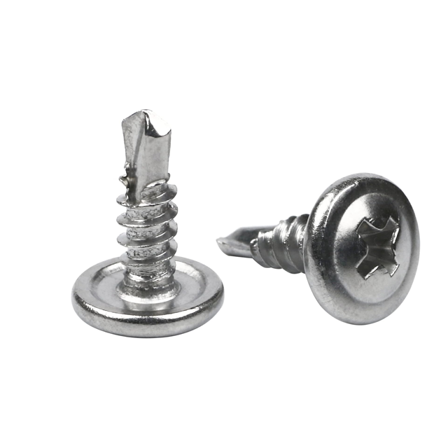 Manufacturer Custom 304 410 Stainless Steel Drill Tail Phillips Wafer Head Screw Self Drilling Screws