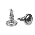 Manufacturer Custom 304 410 Stainless Steel Drill Tail Phillips Wafer Head Screw Self Drilling Screws MegaBDM