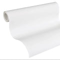 Made in Germany - Coatable Wallpaper rolls Plain Colour Paintable White Non Woven Vinyl Wallpaper for painting - 1005 x 053 m