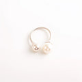 Hot Selling Wedding Table Decoration Pearl Napkin Ring Creative Rose Flower Round Pearl Napkin Buckle for Valentine's Day Gift