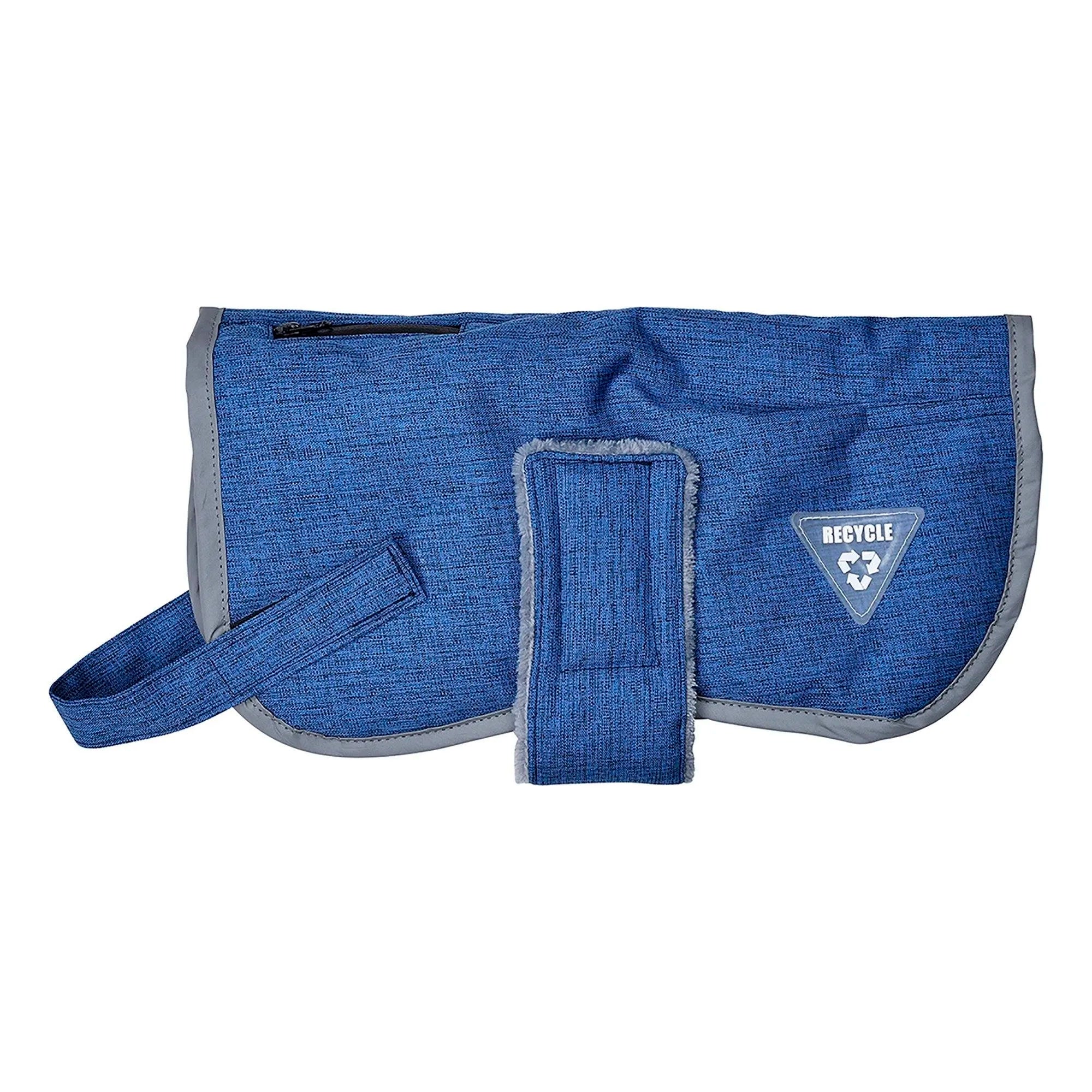 Hearts&Homies Pet Coat 35cm Blue