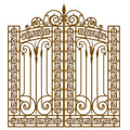 Elegant Stylish Iron Gates Home Front Entrance Secure Design Maximize Safety Add Charm Your Property 7ft Height 3D Modeling