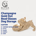 Nordic Modern Dot Bead Glasses Dog Storage Light Luxury Living Room Store Creative New Home Decor MegaBDM