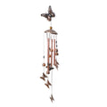 Copper Butterfly Wind Chimes 36" Outdoor Hanging Garden Ornaments Handmade Memorial by Dionysus Artcrafts