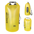 Cheap Transparent Dry Backpack Outdoor Lightweight Ocean Pack Swimming Roll Top Waterproof Dry Bag for Drifting Kayak Camping