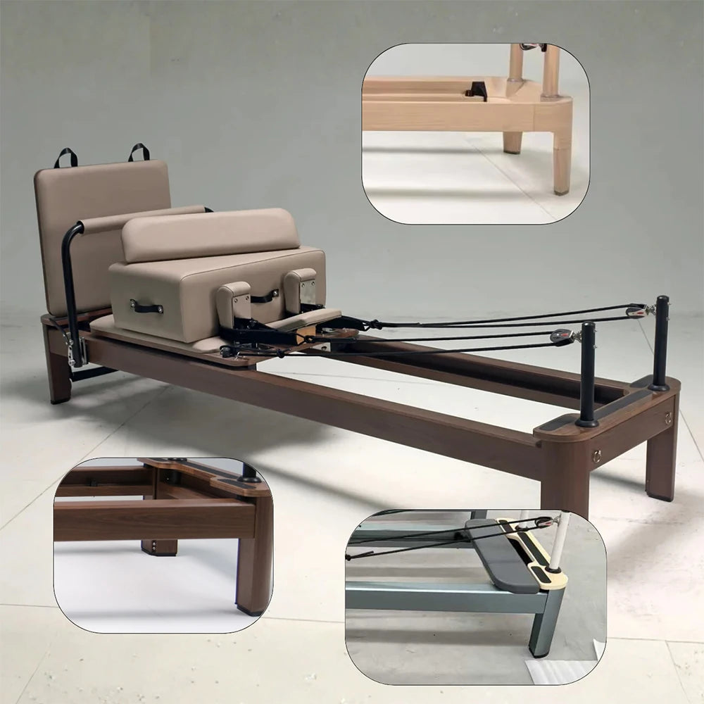 Pilates Aluminum Alloy Core Bed Metal Core Bed Studio Gym Fitness Training Reformer