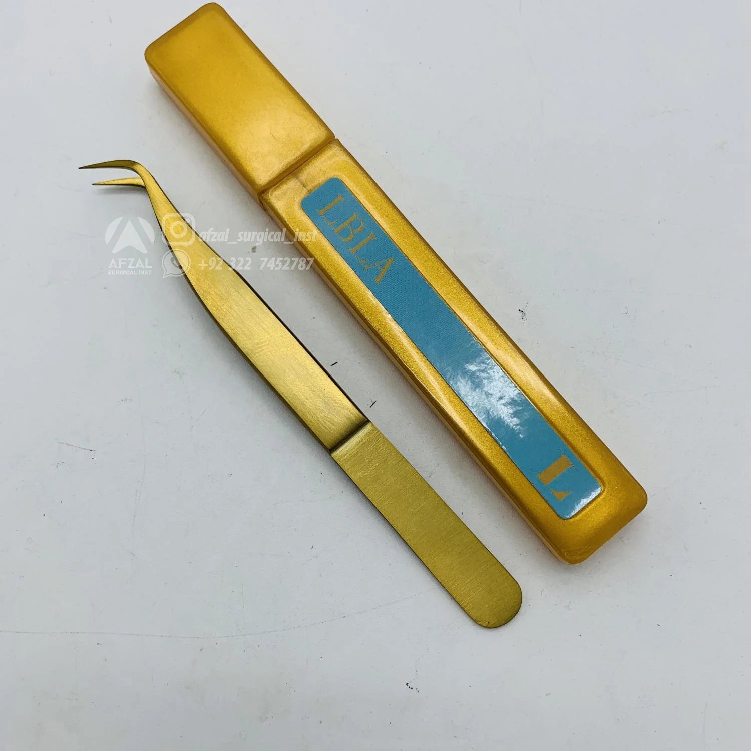 Hot Sale Professional Volume Eyelash Tweezers Popular Japanese Sustainable Stainless Steel Gold Nano Fiber Tip Hand-Tested Lash
