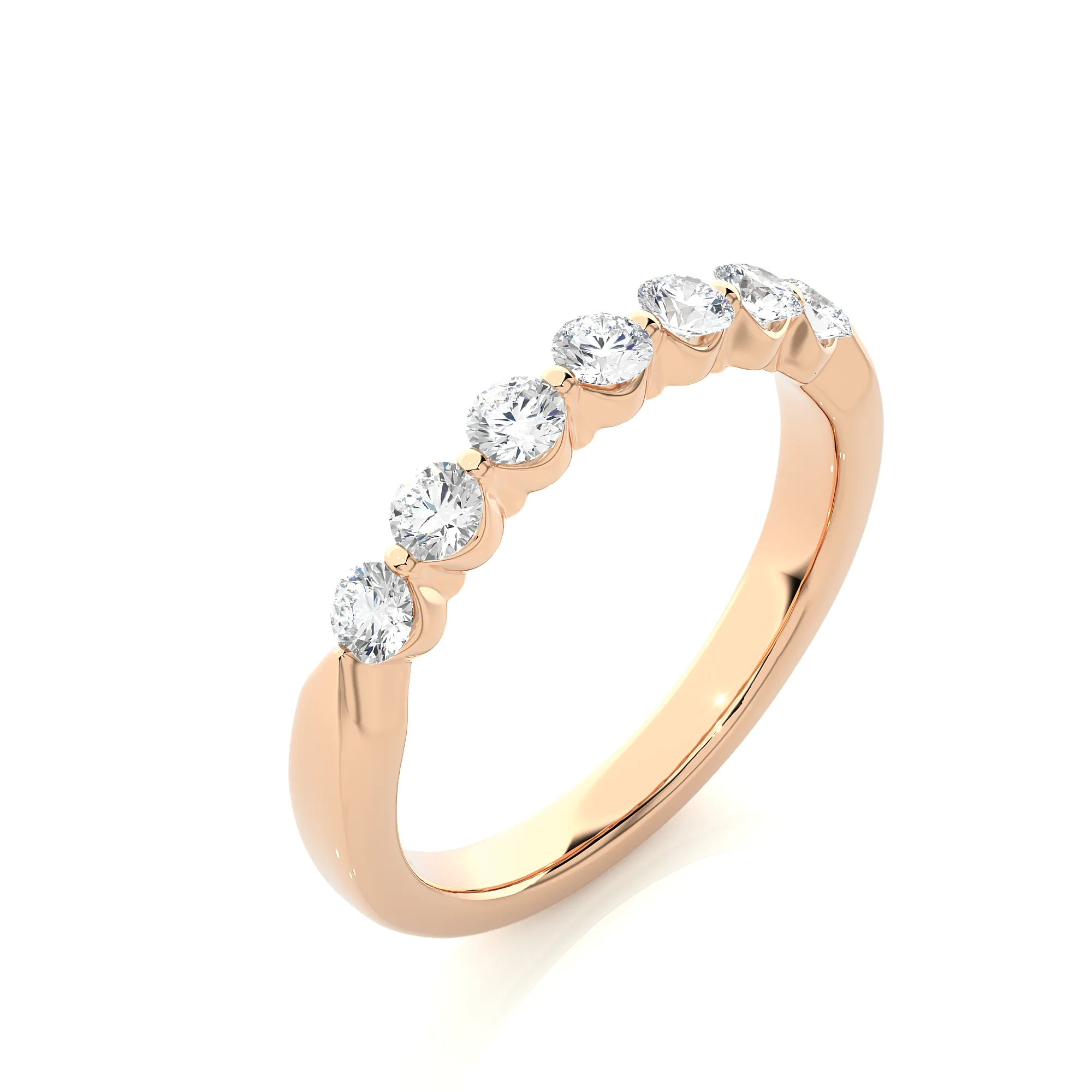 Factory Wholesale Moissanite Wedding Band Ring 3mm Round Shape with Antique New Design Moissanite Jewelry Diamond Rings