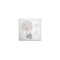 Made In Germany - Home Decor Canvas Picture Lemurs - Wall Painting Mural In Beige And Grey - Canvas Picture On Stretcher Frame