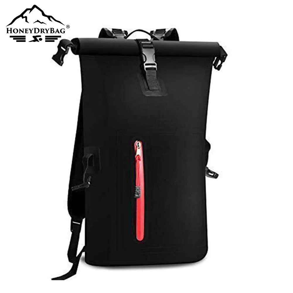 Factory Direct 30L Large Capacity Foldable Portable Waterproof Backpack Pvc Waterproof Dry Food Bag for Floating Boating Camping