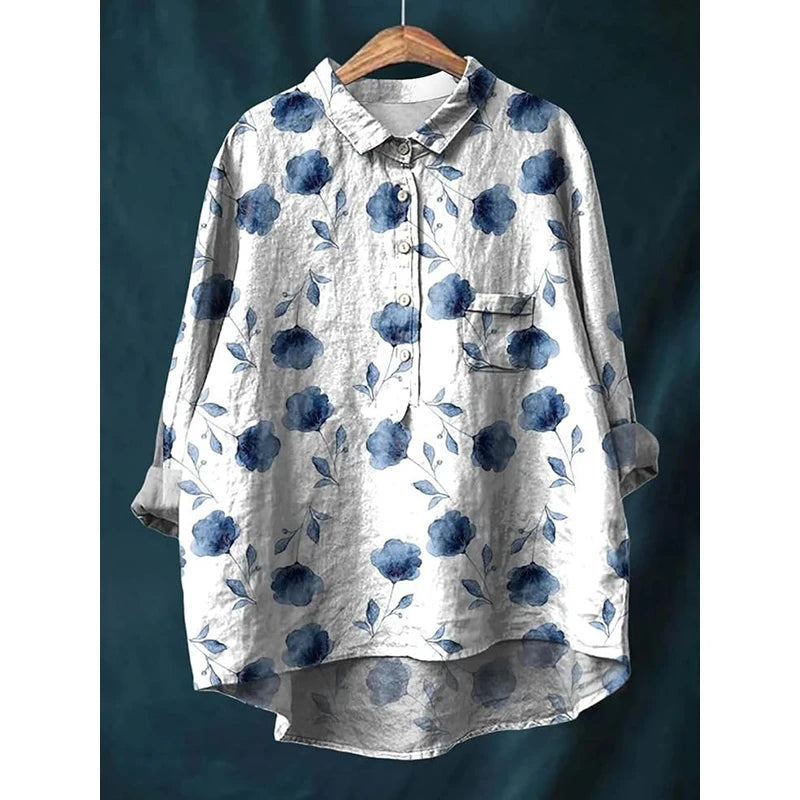 2025 Summer Hot-Selling Women's New Plus-Size T-Shirt: Loose-Fit Printed Crew Neck & Casual Style