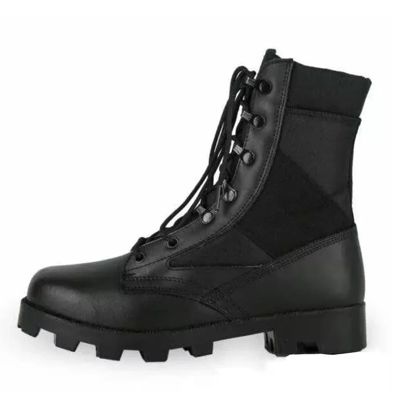 SONICE Lightweight Tactical Desert Boots Men's High Sport Rubber Training Combat Shoes for Climbing & Hiking Outdoor Adventure