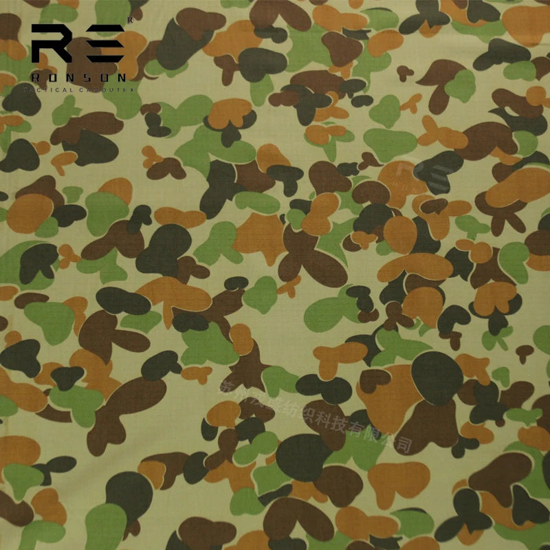 NYC0 50/50 Australia DPCU Camouflage Printed Nylon Cotton Fabric 220gsm Woven Tactical Uniform Durable Use for Tactical Gears
