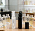 Mini Perfume Sample Bottle 3ML 2ML 5ML Spray with Rubber Stopper Three Sizes Convenient Kinds of Perfume Bottle