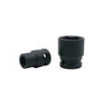 1/2 Inch Drive Impact Socket Size 8mm to 41mm Chrome Insulated Finish DIY Grade Hex Feature MegaBDM