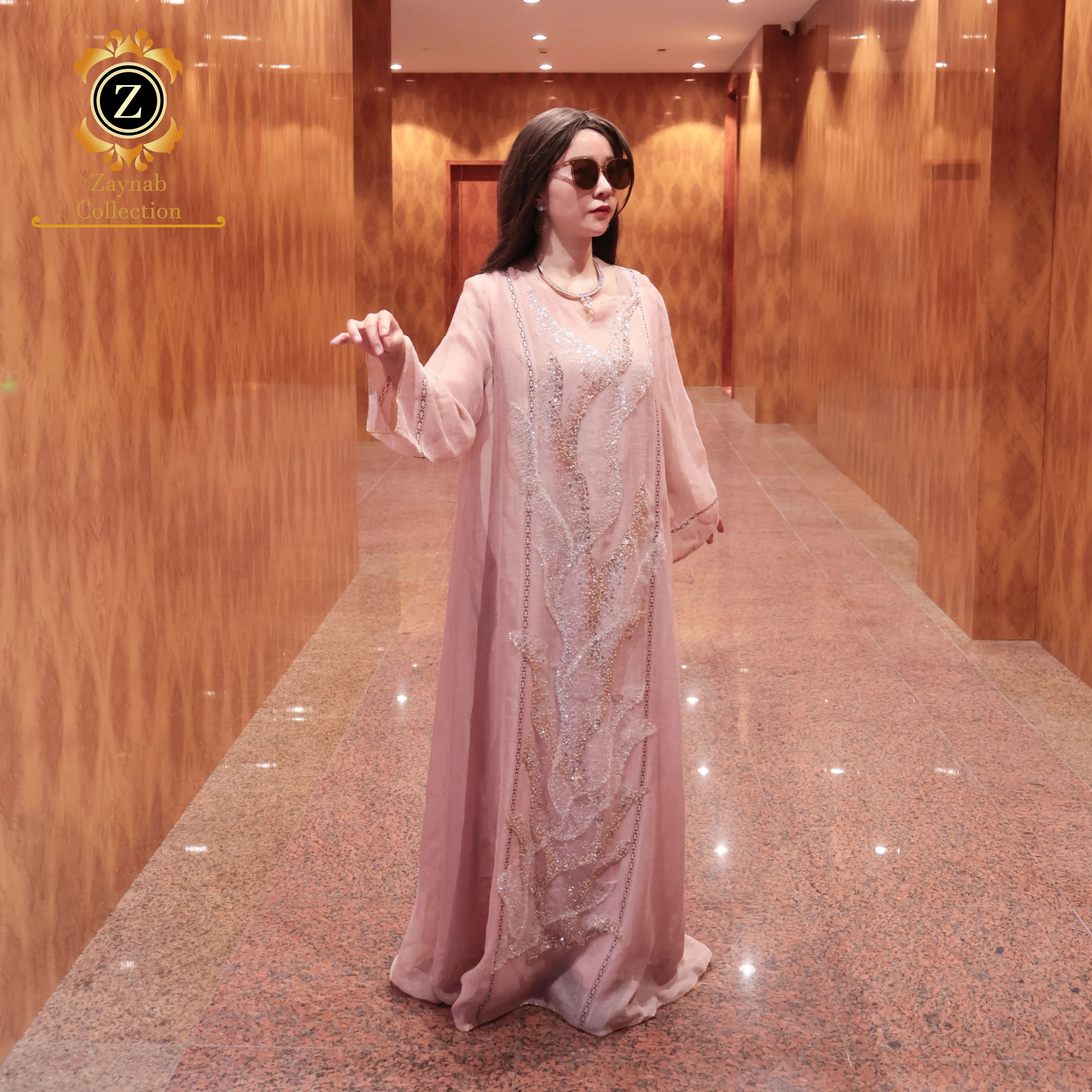 Zaynab Turkey Abaya New Style Dubai Saudi Arabian Manufacturers Women Muslim Modest Eid Turkey Jalabiya