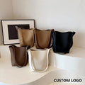 Customized Logo Large Capacity Women's Bags Fashion Multi-purpose Commuting Korean Style Retro Tote Bag Single Shoulder Bag