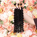 8-30 Inch Deep Wave Bulk Bundles Braids Double Drawn 100% Human Hair Bulk Extensions Virgin Vietnamese Raw Curly Bulk
