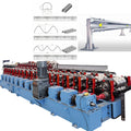 Highway Guardrail Cold Roll Forming Machine Tile Forming Machine PPGI Automatic Control High Productivity for Road Construction