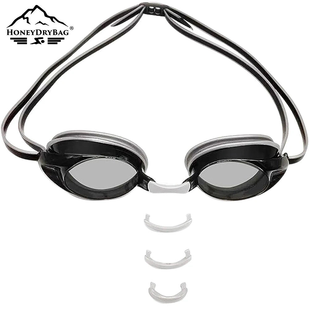 Professional PC Anti-fog Electroplated Racing Goggles Easy Adjustable Buckle Swimming Goggles Skiing Mountaineering Goggles