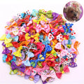 Pet Dog Cute Hair Bows Rubber Bands Pet Cat Grooming Puppy Topknot Colorful Hair Accessories