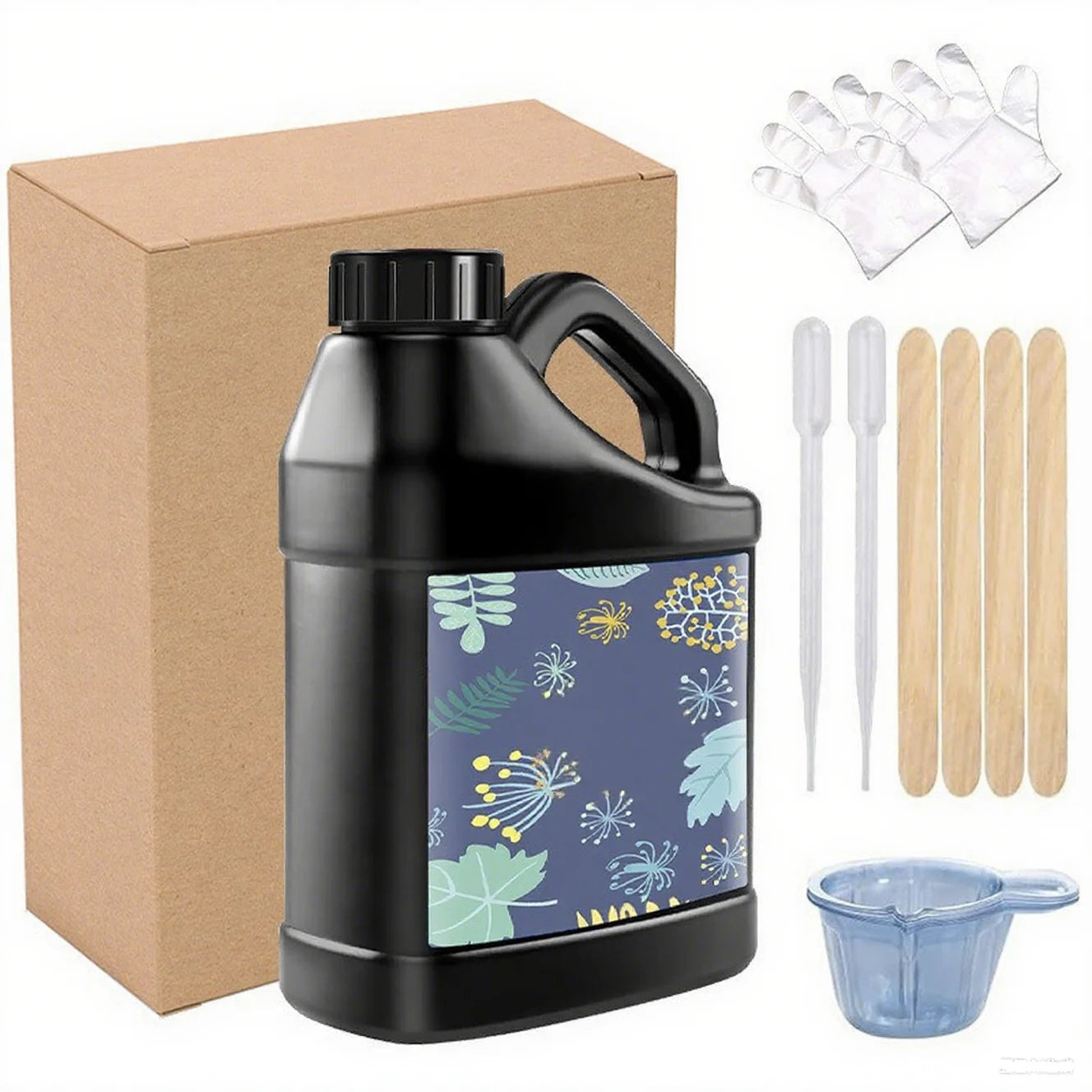 500g High-transparency Uv Glue Set Low-odor rare Epoxy Resin UV Curing Glue Diy Jewelry and Handcrafted Items
