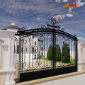 Elegant House Gate Designs with Modern Stainless Steel and Classic Wrought Iron Eco-Friendly 7ft Height 3D Modeling Available