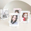 LEYING New Custom Design Plastic Acrylic Waterproof Handmade Promotional PhotoCard Holder for Kpop Stars Collectors